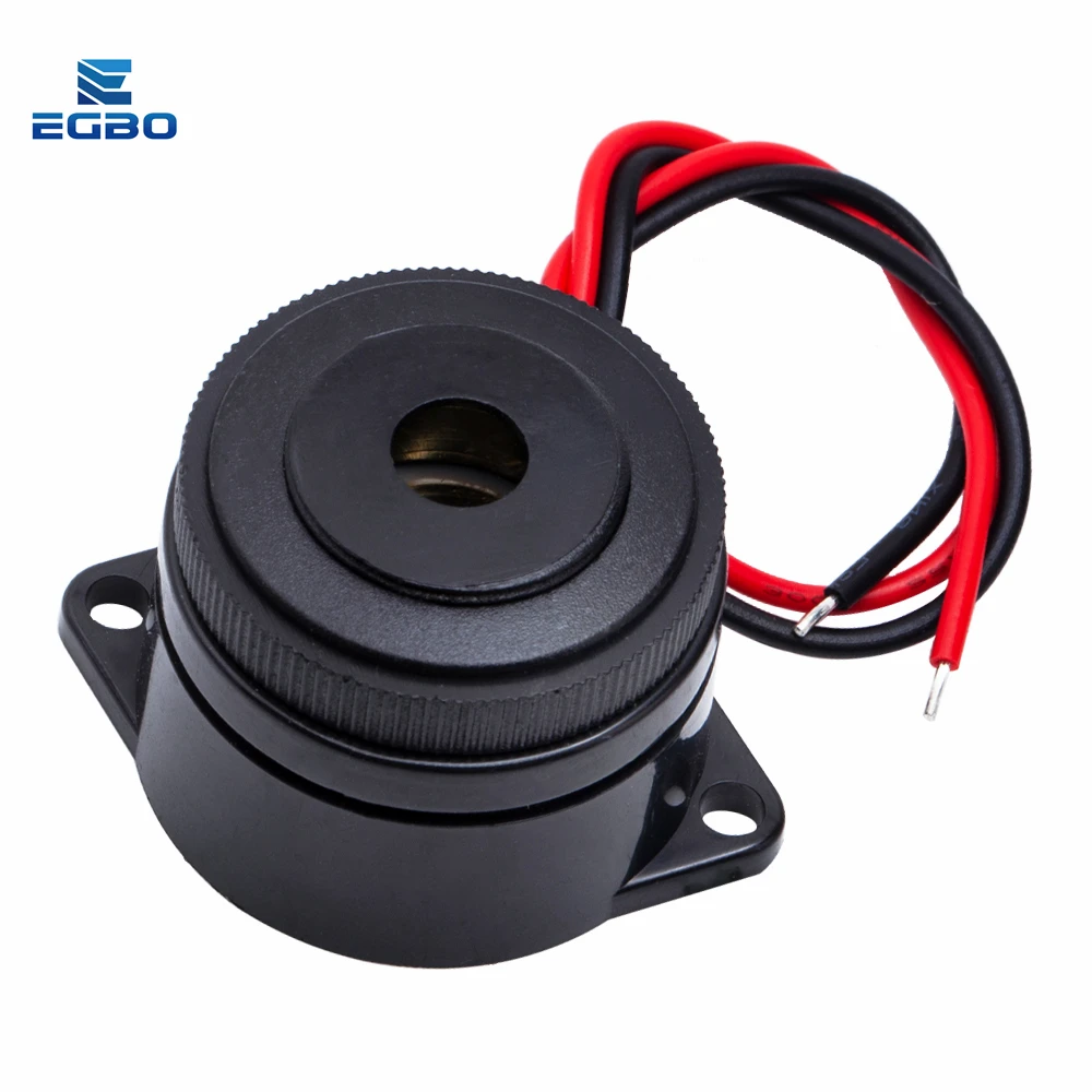 1 ~ 5PCS EGBO QSI-2910 90DB zoemer 29.5x24.5mm DC 12V Actieve piëzo zoemer Continu geluid voor arduino