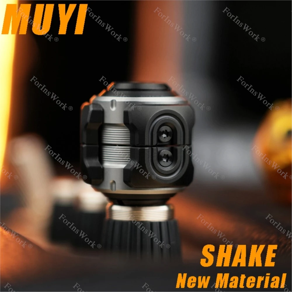 MUYI Neues Material SHAKE Unlimited Fidget Spinner Stressabbau Spielzeug Erwachsene Stressabbau Spielzeug Gadgets Schreibtischspielzeug EDC Perlen