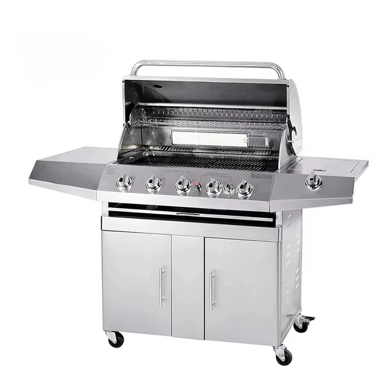 Wholesale Smokeless Barbecue Stainless Steel Outdoor BBQ Gas Grill burner Churrasqueira Inox Grill De Gas