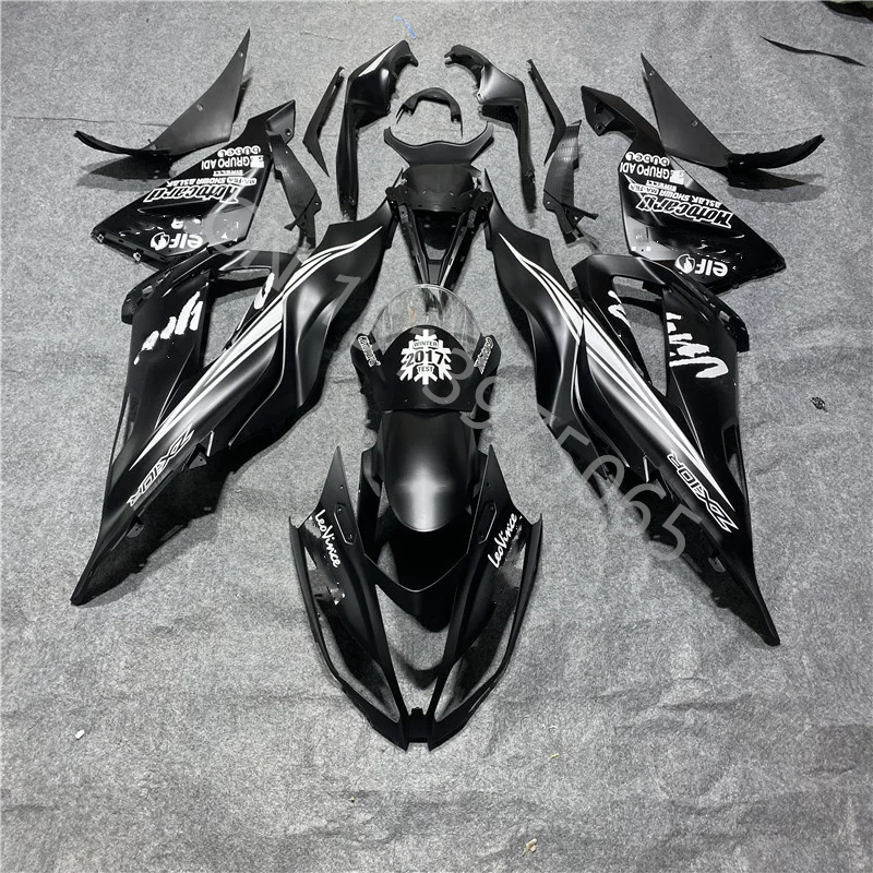 Plastic motorcycle Fairing Kit for KAWASAKI Ninja ZX6R 2013-2018 ZX 6R 636 13 - 18  black Injection  bodyworks  Fairing