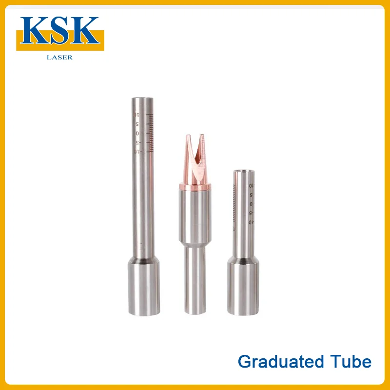 Graduated Tube Handheld Laser Welder Raytools Relfar IPG SK MingLei Scale Tube Link Rod for Laser Welding Torch