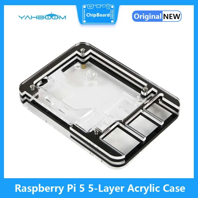 

5-Layer Acrylic Case for Raspberry Pi 5