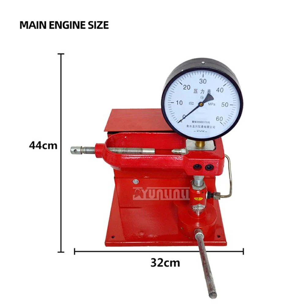 

Ручной Тестер давления, машина для тестирования масляной форсунки, тестер топливного инжектора, испытательный стенд, детектор масляной форсунки с 4 трубками