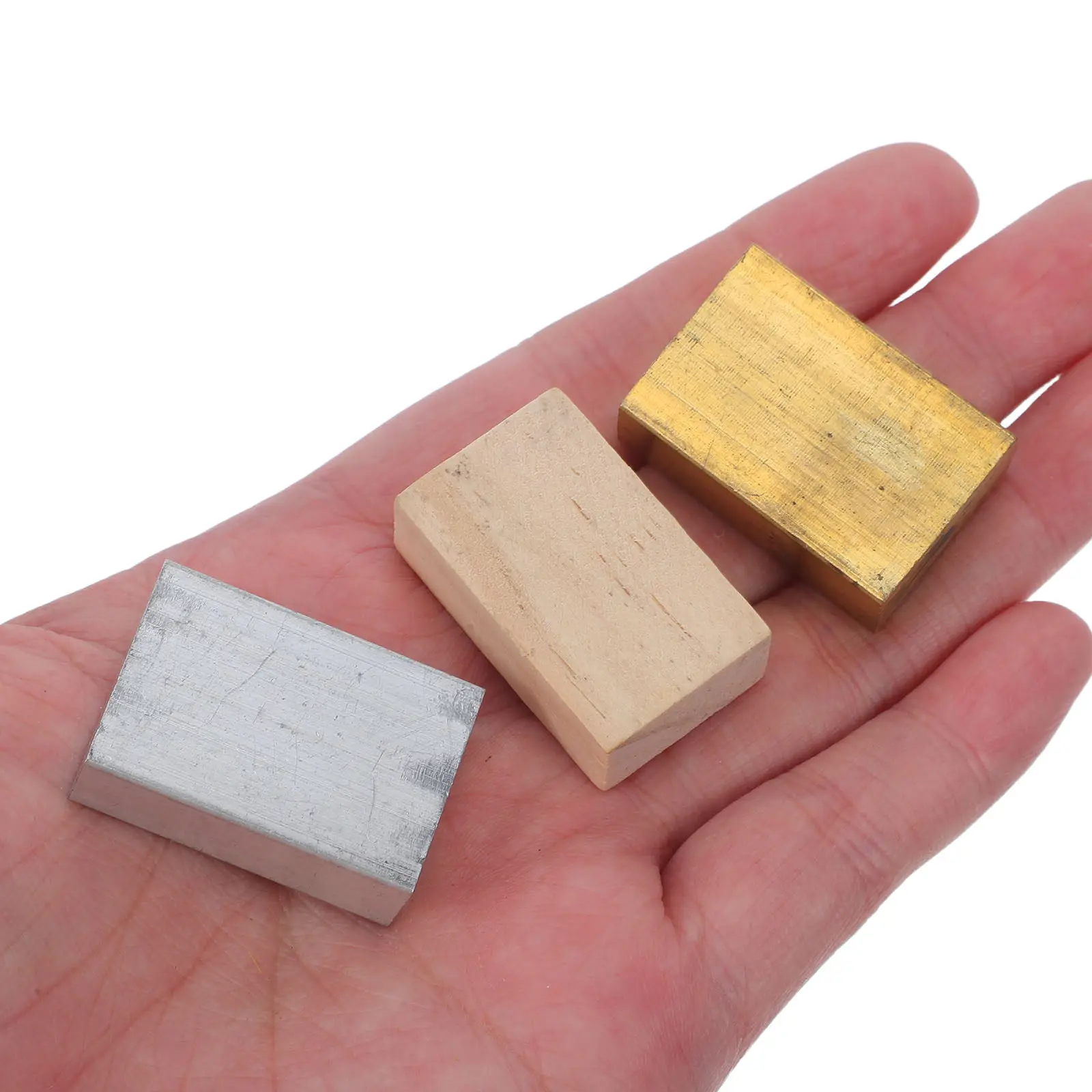 

Набор из 12 кубиков плотности (латунь, железо, алюминий, дерево) для физики, химии, обучения и научных экспериментов в классе