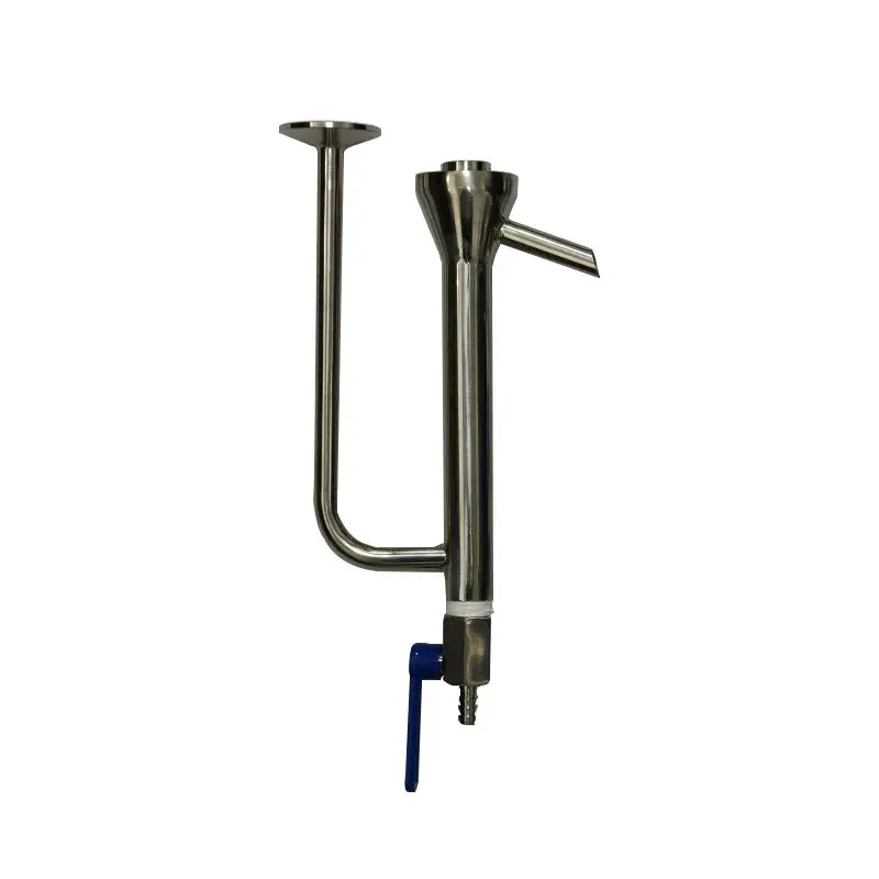 

Hooloo выпуск в виде птичьего клюва с тройным зажимом 304 пищевая полировка из нержавеющей стали с воздушным балансиром для дистилляторов