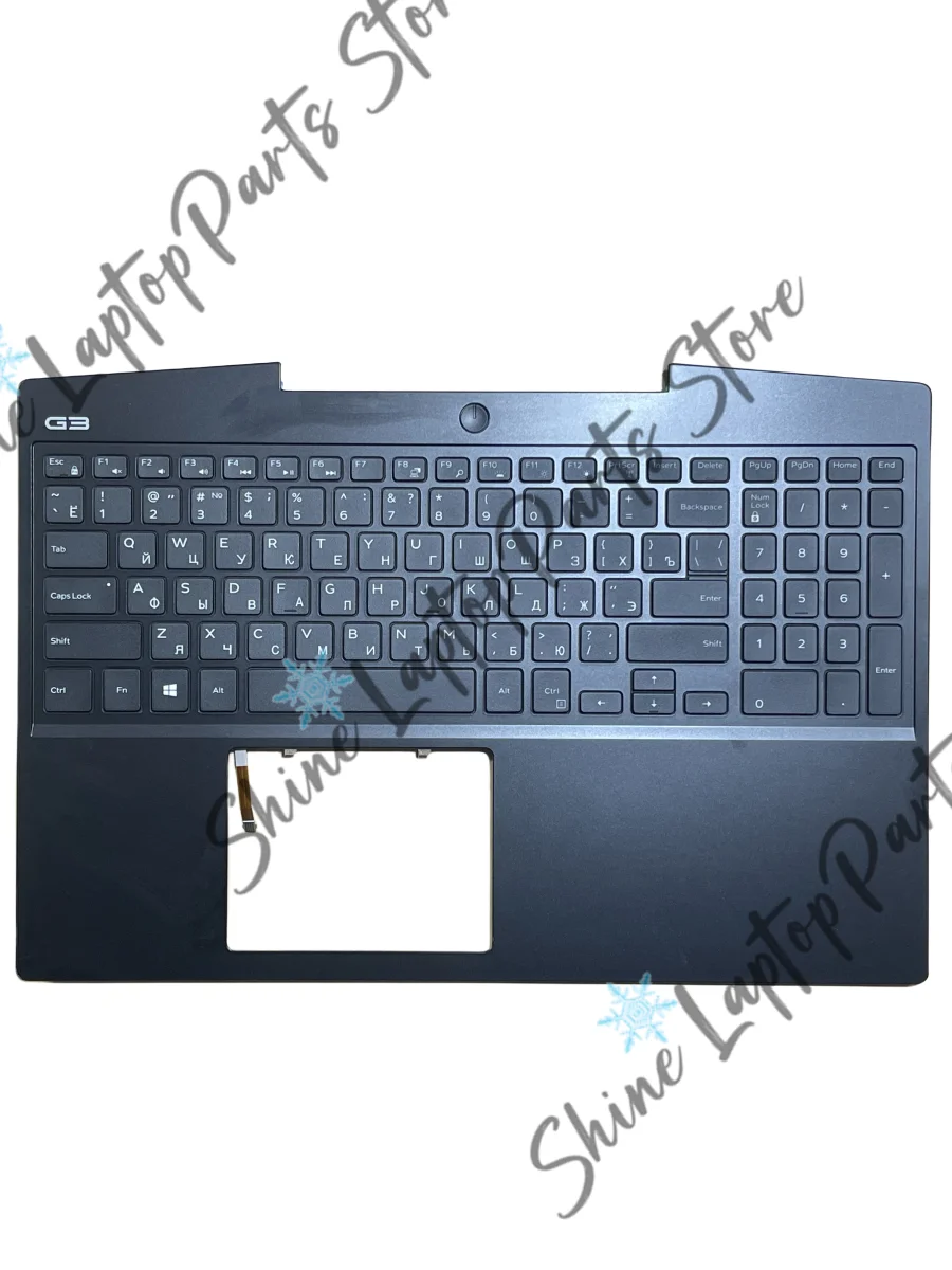 For Dell Gameing G3 3590 Palmrest C Cover Case RU Keyboard with Backlight Laptop Top Case 0P0NG7