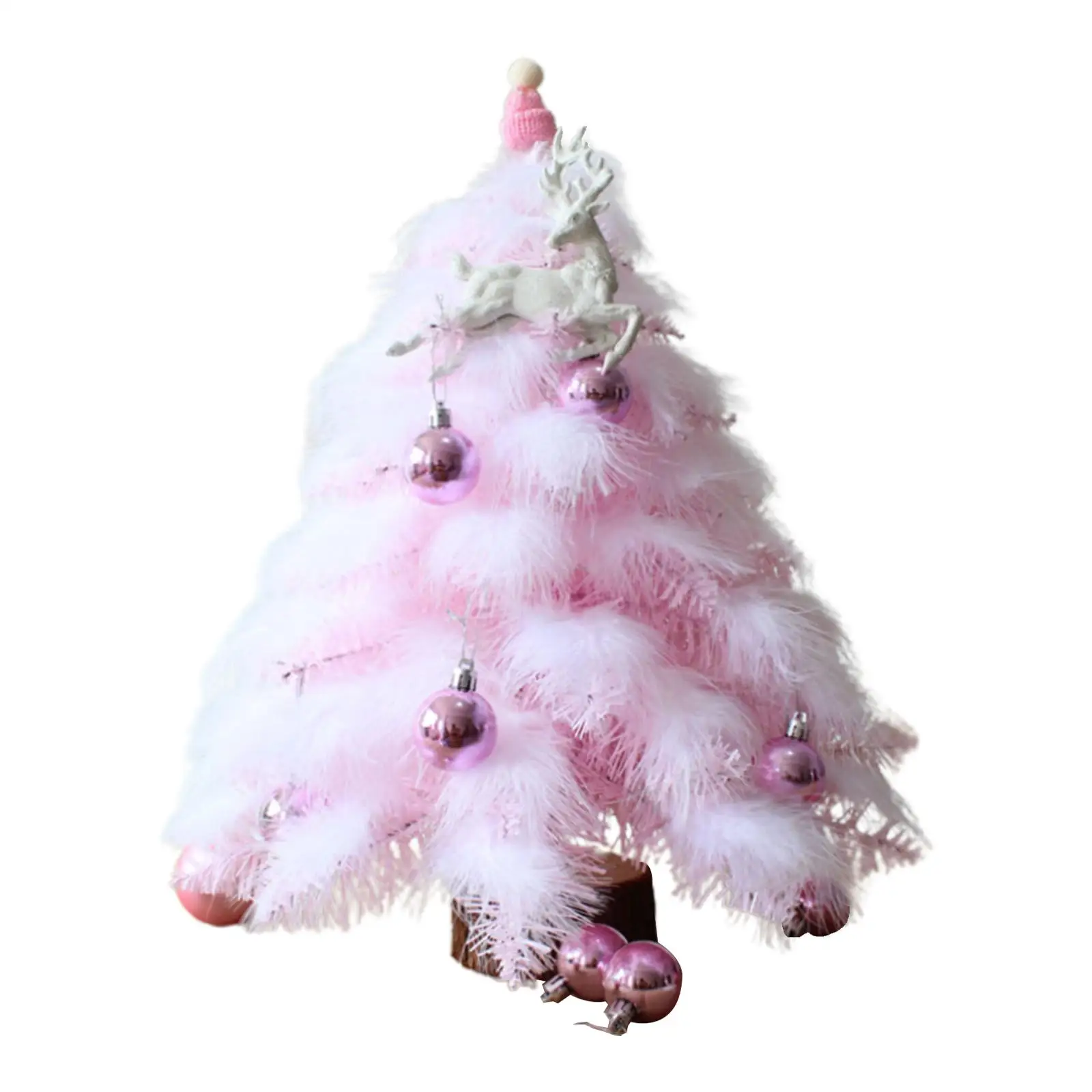 Artificial Christmas Tree Ornament Xmas Statue Party Home Decor Gift Collectible Decorative Fireplaces Holiday Desktop Xmas Tree