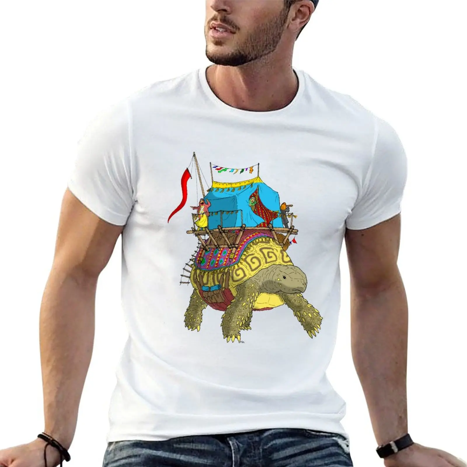 

Bedouin Tortoise T-Shirt man t shirt heavy cotton essential t shirt T-Shirt