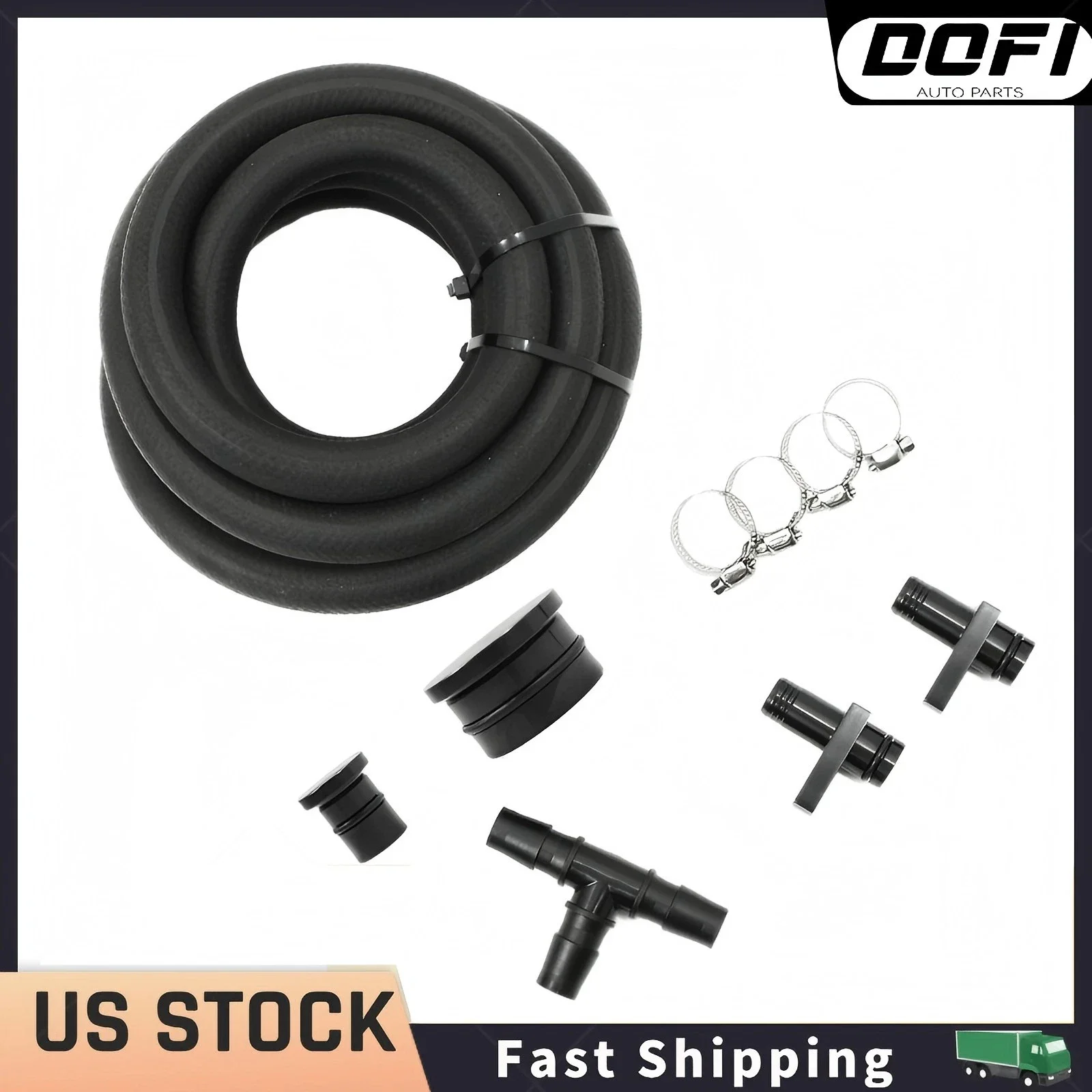

For 04.5-2010 GM 6.6L Duramax Diesel LLY LBZ LMM Replacement Hose Kit & Fitting