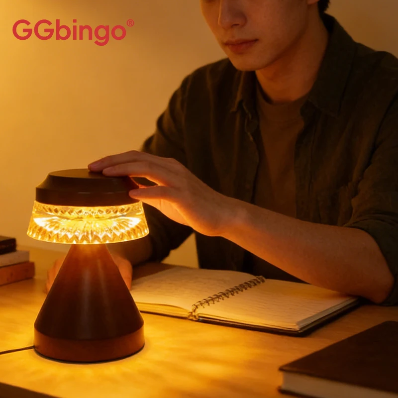 

Настольная LED-лампа GGBingo для создания атмосферы в спальне, перезаряжаемая, с регулировкой яркости, в форме гриба, 3 цвета, прикроватный светильник