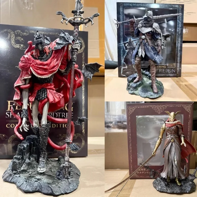 Elden Ring Nightreign Wylder 24CM Statue Nomad Swordsman Action Figure PVC Model Desktop Collectible Gift