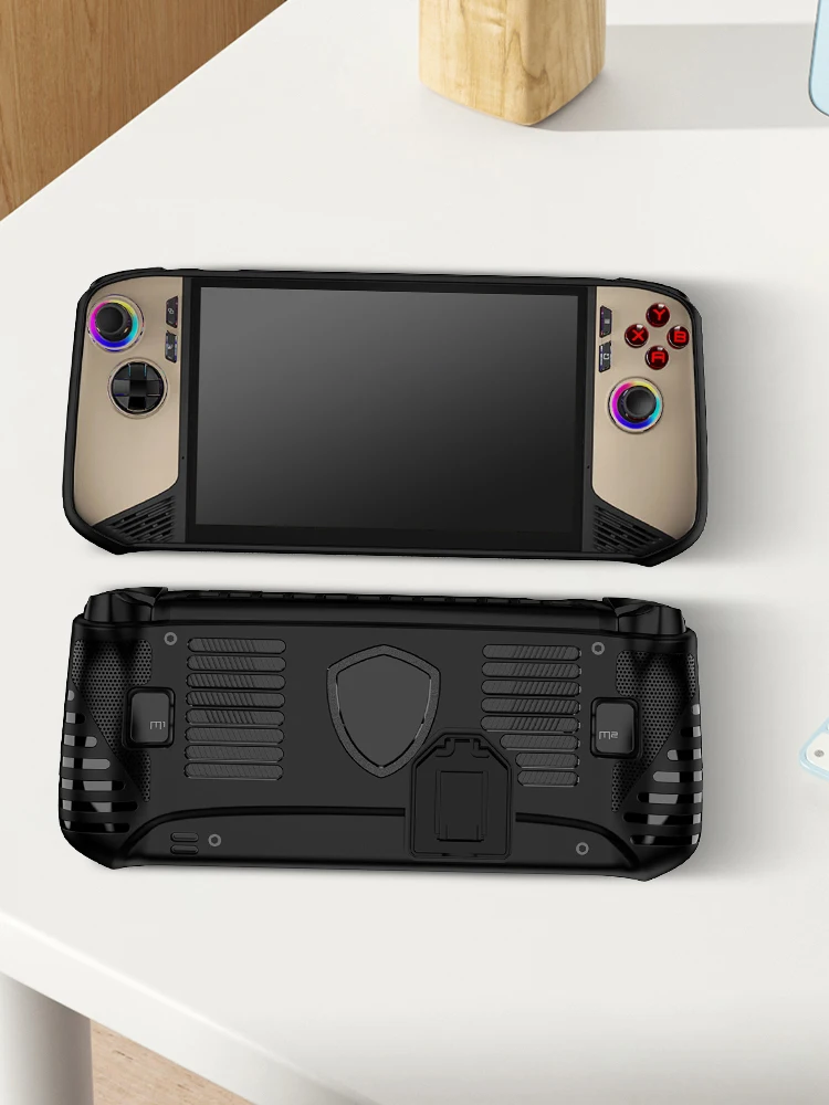 

Handheld Game Console Case for MSI Claw 8 AI+ 2025 TPU with Kickstand Soft Protective Cover Shockproof Host Shell