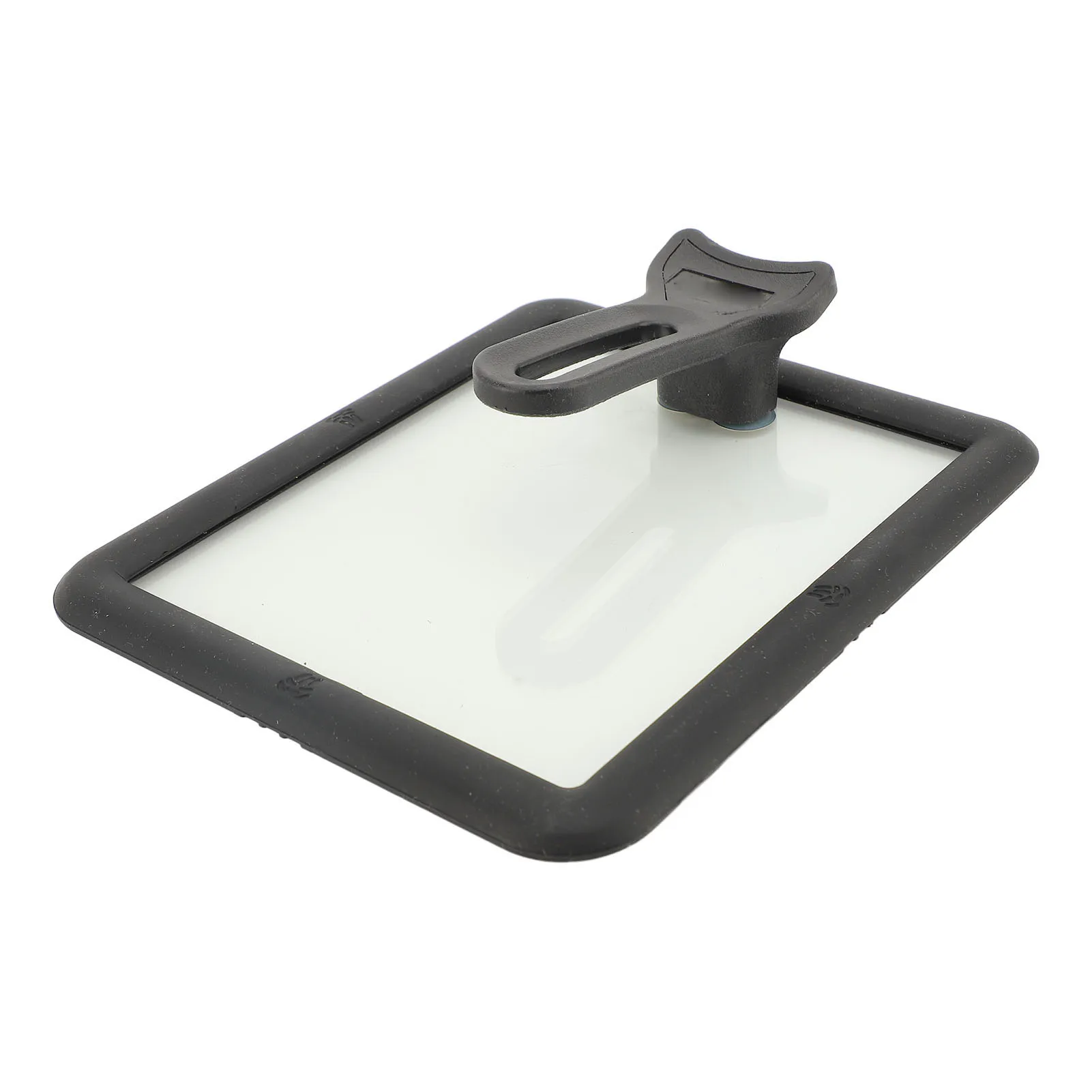 Japanese Omelette Pan Lid Visible Rectangular Stick Proof Glass Tamagoyaki Pan Cover with Silicone Rim for Egg Frying Pan