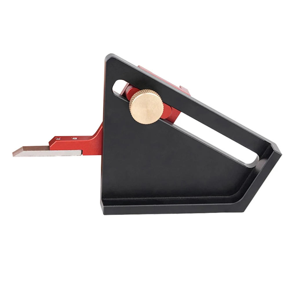 Carpentry Tool 3.39 Inch X 0.98 Inch X 3.86 Inch Measurement Ruler Clear Readable Scales Compact Lightweight Tool