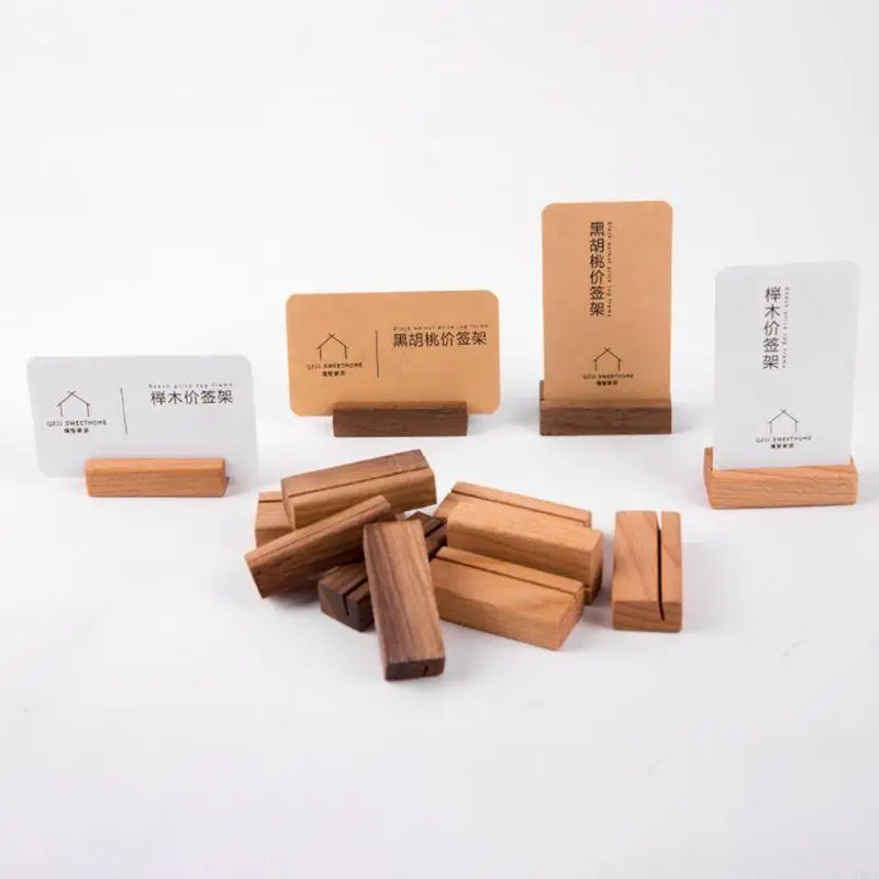 G8ta деревянные номера фотомонтаж Стенд Стенд Ужинателя Держатель Держатель Держатель Держатель