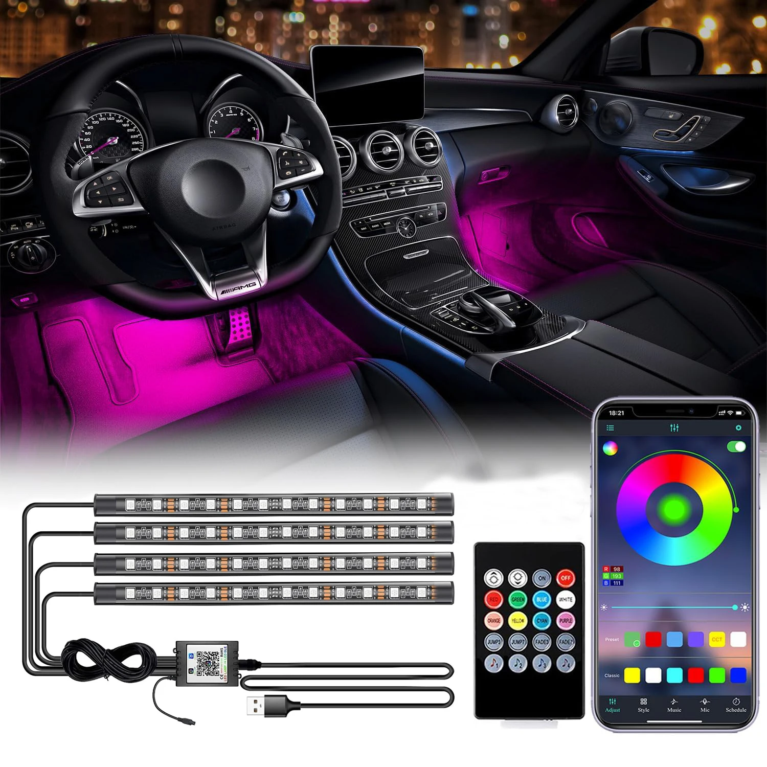 Led Interior Car Li…
