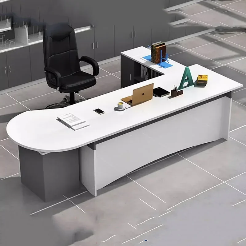 

Gaming Desk Executive Professional Office Furniture Minimalist Multifunction Home Computer Offices Tables Organizer Desks Coffee