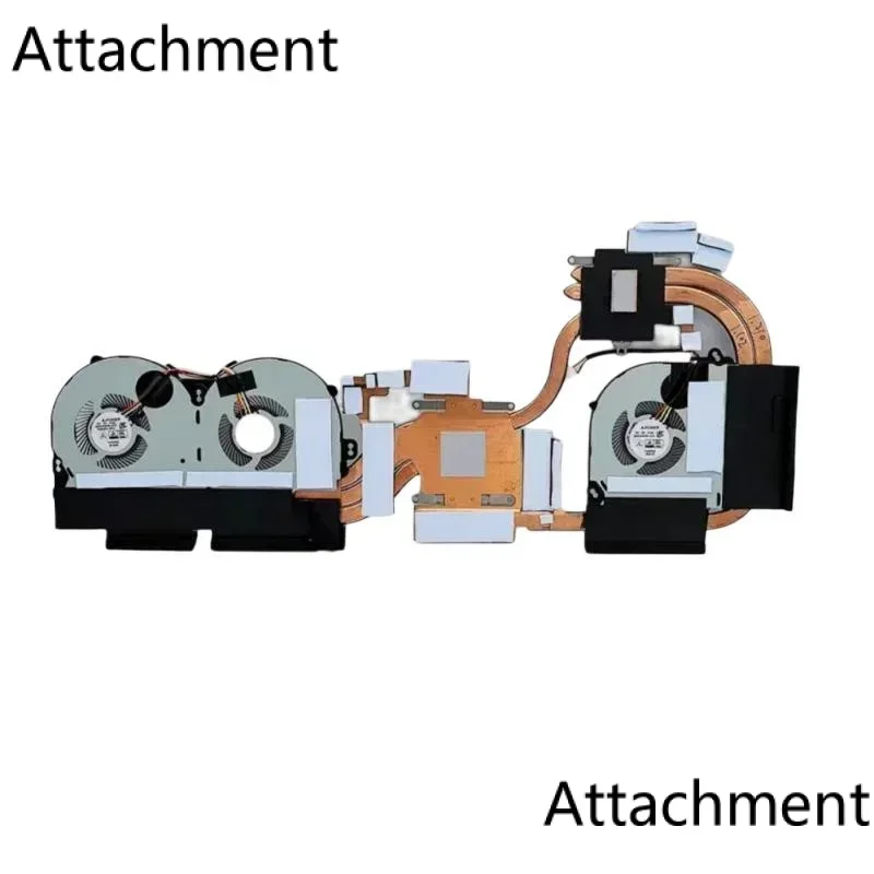 CPU GPU cooling Fan Heatsink For CLEVO P960 P960RF P970 P970RC 6-31-P9602-NA0 6-31-P9602-NA1 6-31-P9602-NA2
