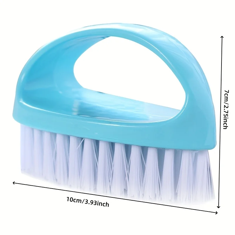 1pc Multifunctional Cleaning Brush,Colorful Egg-Shaped Household Brush,Suitable for Washing Clothes And Shoes