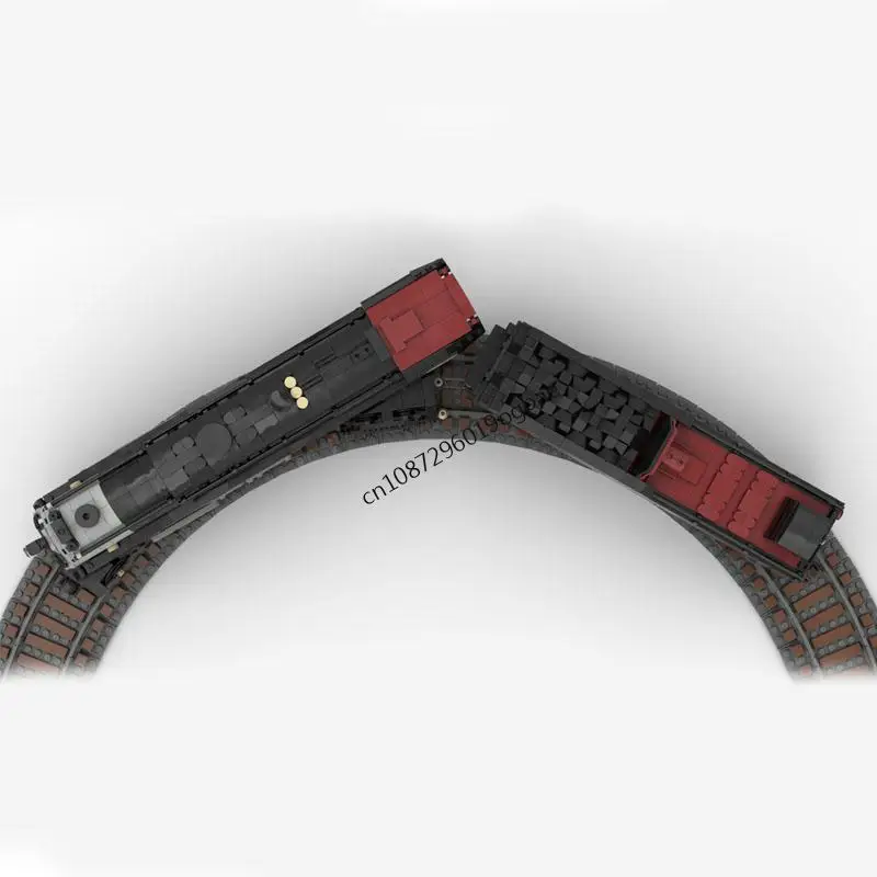 Nouveau 1380 pièces ville technique Train voies ferroviaire Moc Prr J1 Locomotive à vapeur modèle bloc de construction bricolage idées créatives enfant jouet cadeau