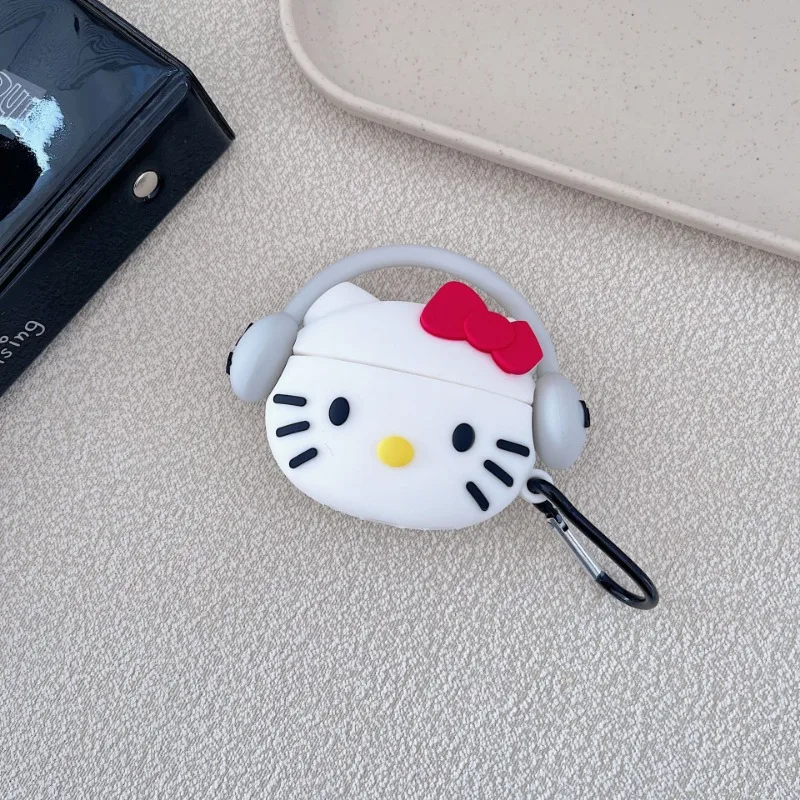 

Hello Kitty Earphone Cover Cute Cartoon Versatile Earphone Protective Case Women Products Kawaii Girl Student Gift Wholesale