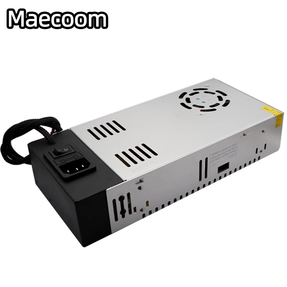 3D Printer Parts Switching power supply AC/DC 12V 30A S-360-12 360W and 24V 15A 360W with Power switch power socket