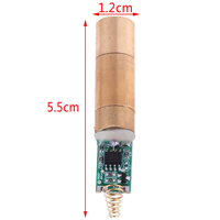 12mmx55mm Point laser Module Scanner Green Module 532nm 30~50mW Green Laser Module Laser Diode Light