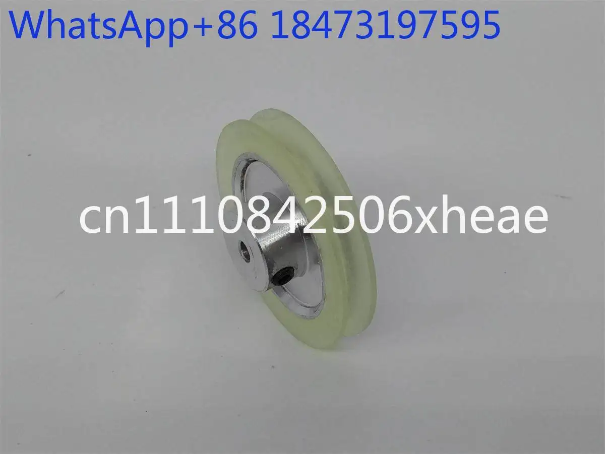 

2pcs Winding machine rubber wheel, tension wire wheel, magnetic damper rubber wire aluminum wheel