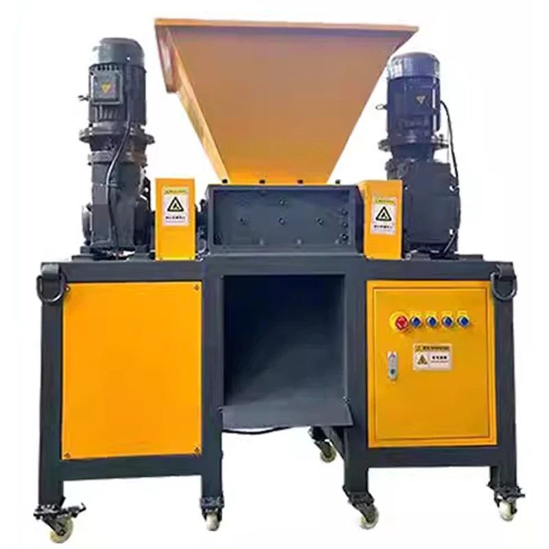 

Compact Shredder Single-Shaft Metal/Plastic/Rubber Crusher Multi-Function Wood Waste Grinder Custom Shredder Enclosu(Customized)