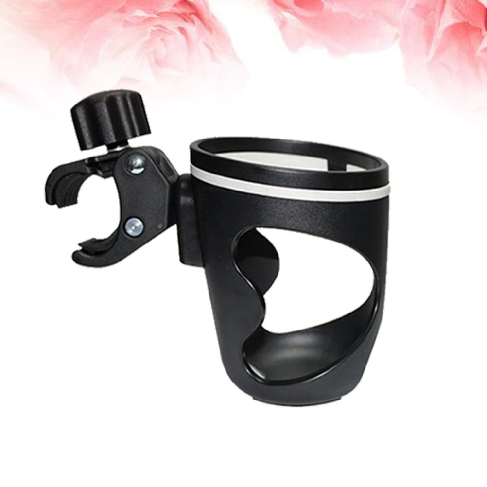 

Adjustable Stroller Cup Holder Multifunctional Bottle Rack For Office Chair Lawnmower 360 Swivel Spill-Proof Cup Holder For