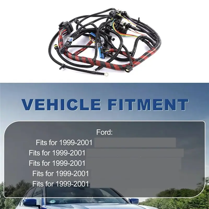 YC3Z-12B637-BA, YC3Z12B637BA Engine Wiring Harness For Ford F250 F350 F450 F550 Super Duty 7.3L-X67A