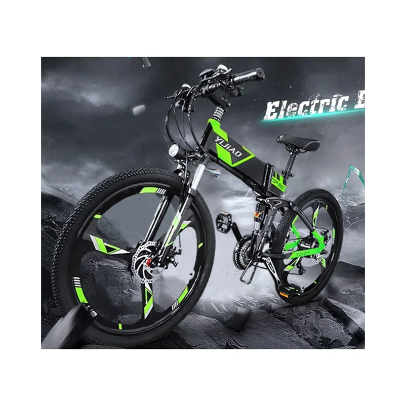 Vélo électrique pliant sans balais, fabricants, vente en gros, 350W, 26 po