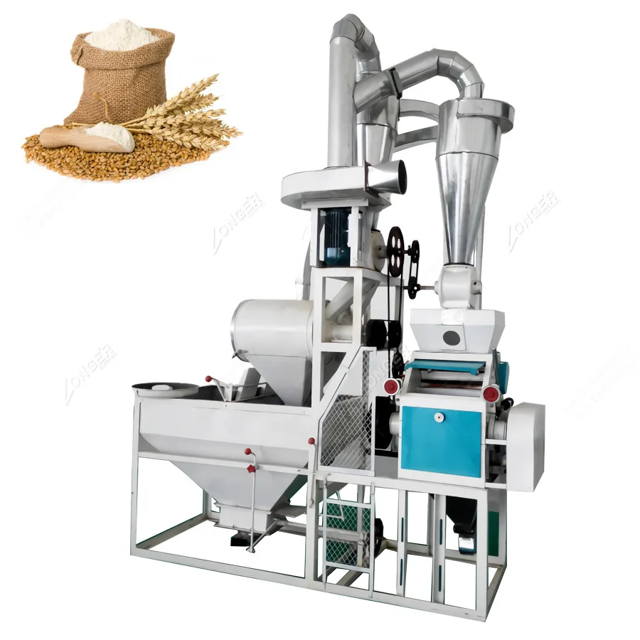 Commercial Wheat Flour Mill Cereal Milling Maize Meal Machine