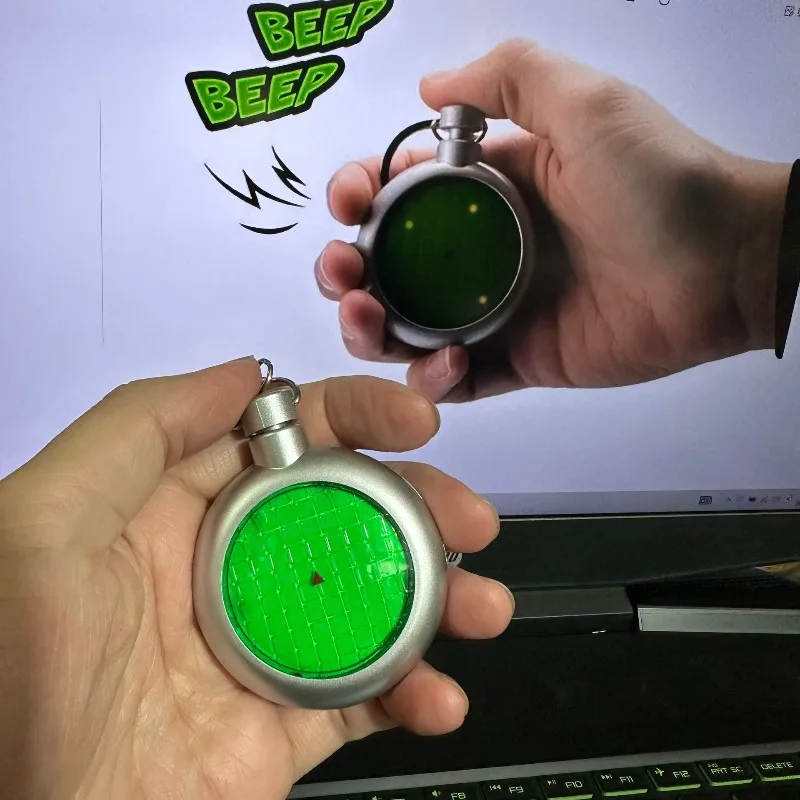 Llavero de Radar de Bolas de Dragón Recargable, Capaz de Emitir Sonido y Luz, Adorno para Mochila