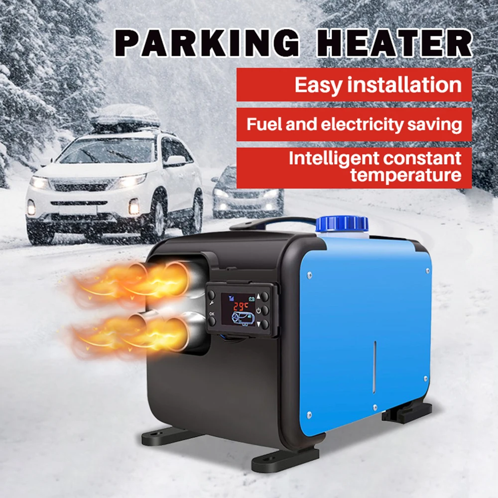 Galaxy Gang Car Heater Diesel Air Heater 8kw 12v 24v All In One With Silencer For Car Bus Trailer RV Diesel Vehicle Parking