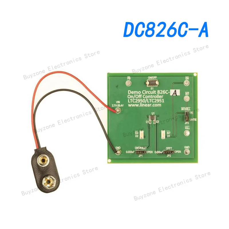 DC826C-A Power Management IC Development Tools LTC2950CTS8-2 Demo Board - On/Off Contro