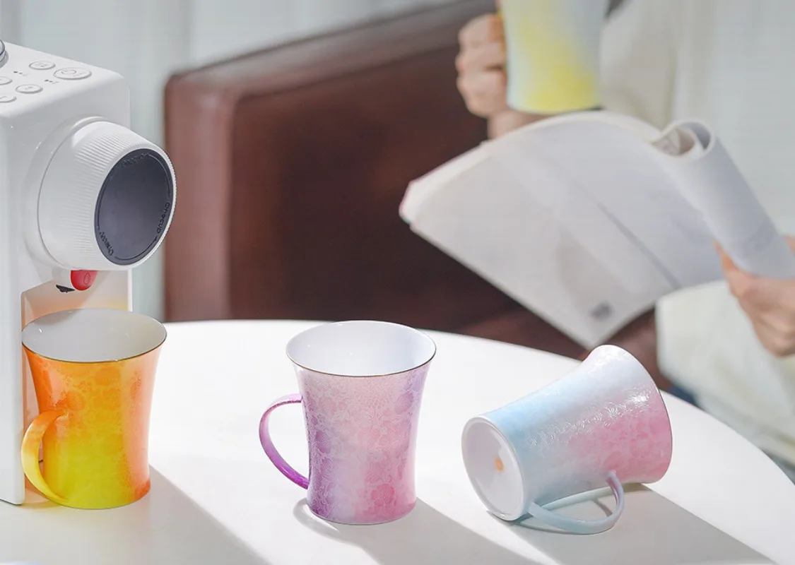 Large capacity high-end exquisite mug high value coffee cup