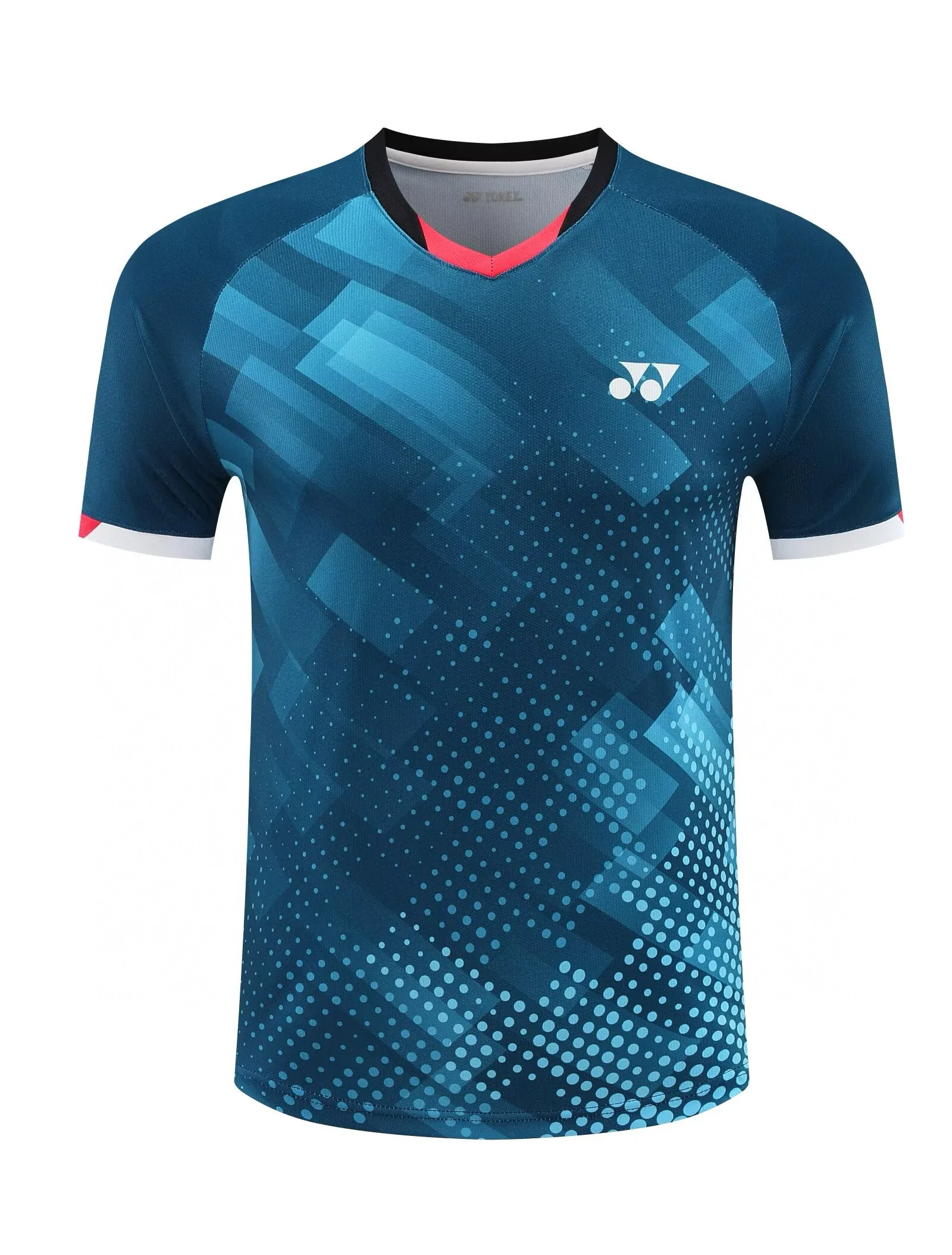 YONEX 2024 زي مسابقة كرة الريشة الجديد للرجال والنساء بأكمام طويلة تي شيرت سريع الجفاف يسمح بمرور الهواء بأكمام قصيرة