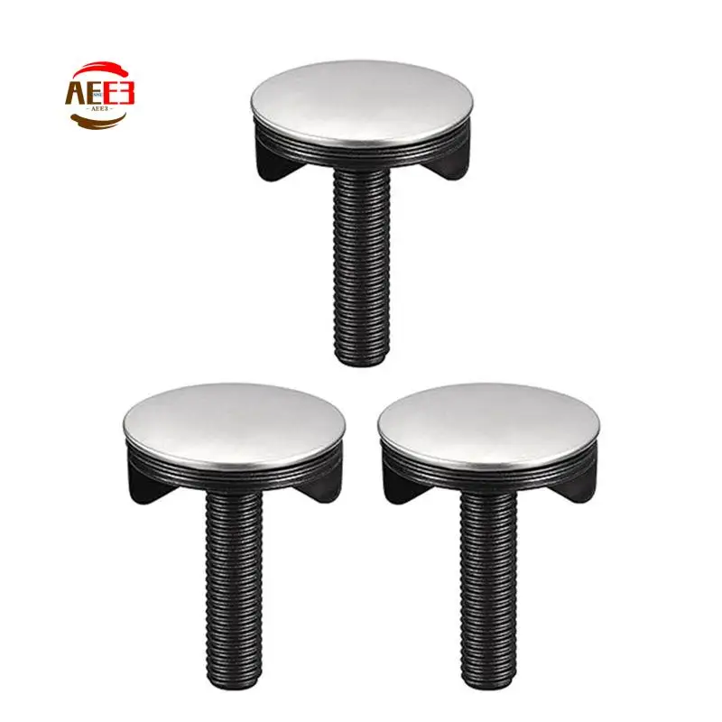 

AEE3-крышки для отверстий в раковине, матовая нержавеющая сталь, крышка отверстия для головки воды, декоративная крышка для раковины, умывальника для кухонной столешницы