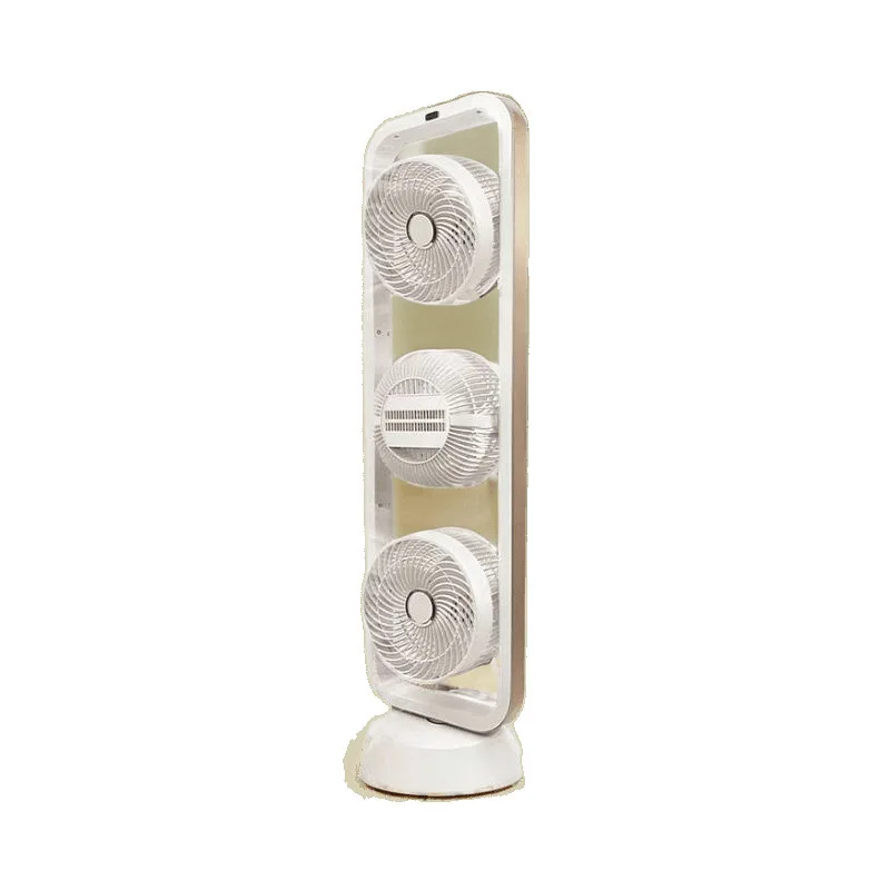 

Three-head fan Air circulation fan High wind vertical floor fan Silent intelligent multi-head