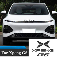 For Xpeng G6 Black Warrior Logo Brightening Blackening Logo Appearance Upgrade Decorative Car Stickers