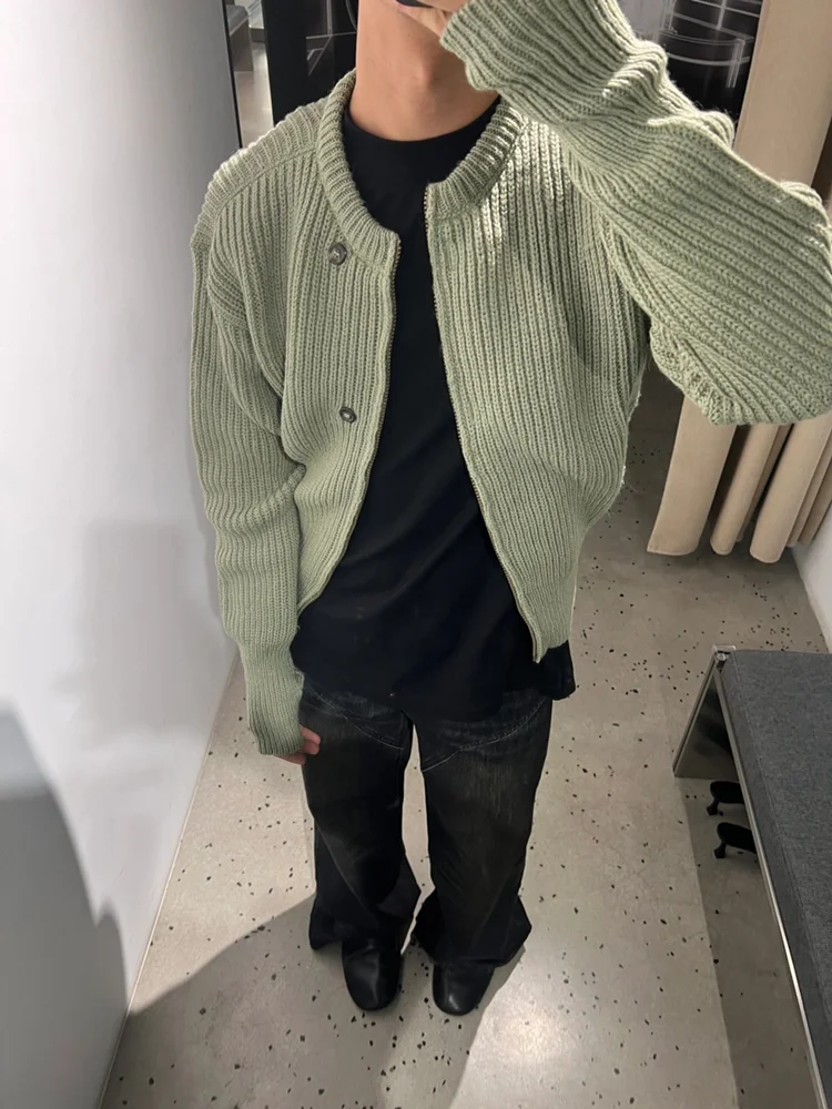 คุณภาพสูง Our Legacy Men's Casual Pullovers ชายเสื้อกันหนาว Y2k เสื้อผ้าผู้ชายเสื้อผ้า