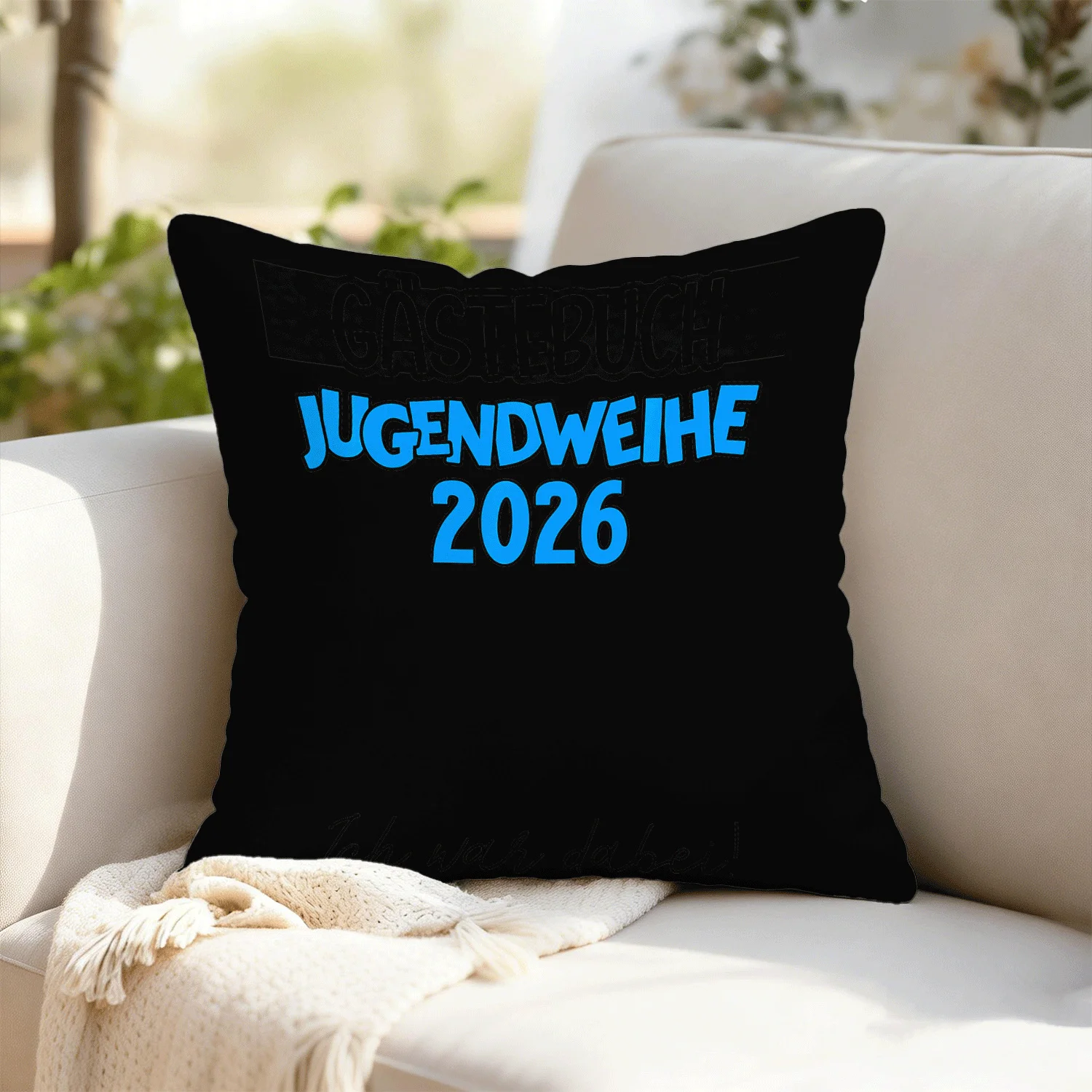 1pc Vintage Pillow Cover 2026 Edition for Home & Office Decor, Event Commemorative Gift (No Pillow Insert)