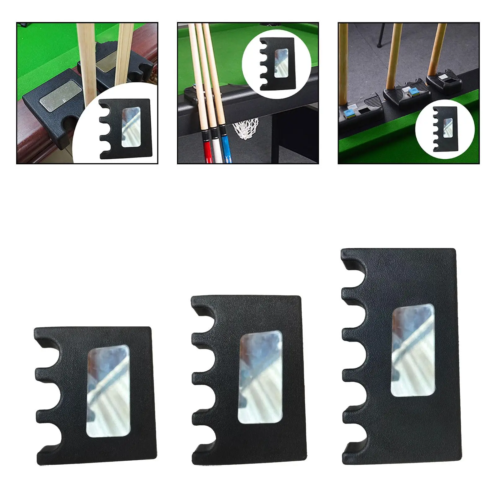 

Стойка для кия Держатель для бильярдного кия Стойка для бильярдного кия Органайзер для оборудования для кия Черный для игровой комнаты Домашний бассейн Игровой клуб