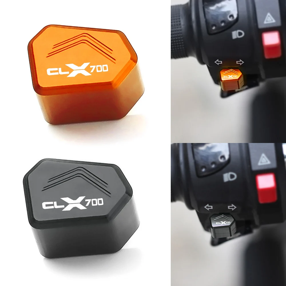 حار Sellin 7 ألوان ل Cf Moto CLX700 CLX 700 700clx اكسسوارات موتو التبديل زر بدوره إشارة التبديل مفتاح غطاء CNC الألومنيوم #1