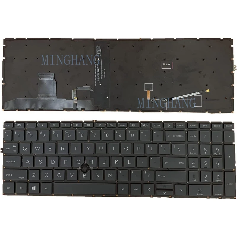 

Новая американская клавиатура с подсветкой для HP Elitebook 850 G7 850 G8 855 G7 855 G8 L89916-001