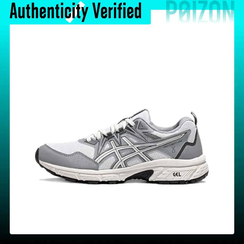 ASICS Gel Venture 8 Running Shoes Unisex Low Top Gray 1013A261-100