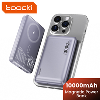 Toocki 10000mAh Wireless Power Bank Portable PD 20W Fast Charging Magnetic Powerbank For iPhone 12 13 14 15 16 Pro Max Xiaomi 12