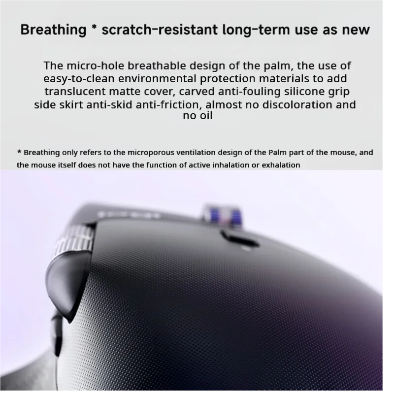 لوجيتك MX Master 4 حلقات ردود الفعل اللمسي MagSpeed 8000 ديسيبل متوحد الخواص مريح سماعة لاسلكية تعمل بالبلوتوث ماوس بطارية 70 يومًا