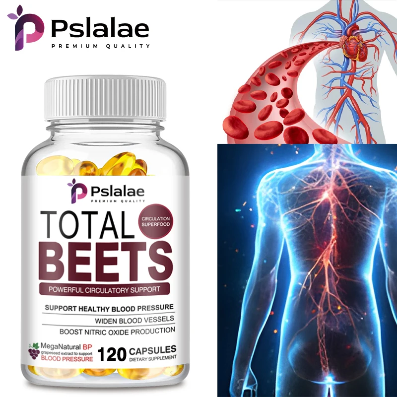 

Total Beet - Promotes Heart Health, Circulation and Blood Flow Supplements